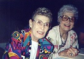 Hazel Lindstrand and Norma Jean Bromwell