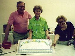 Jack & Betty Rednour Birthday Cake with Beth Cassely